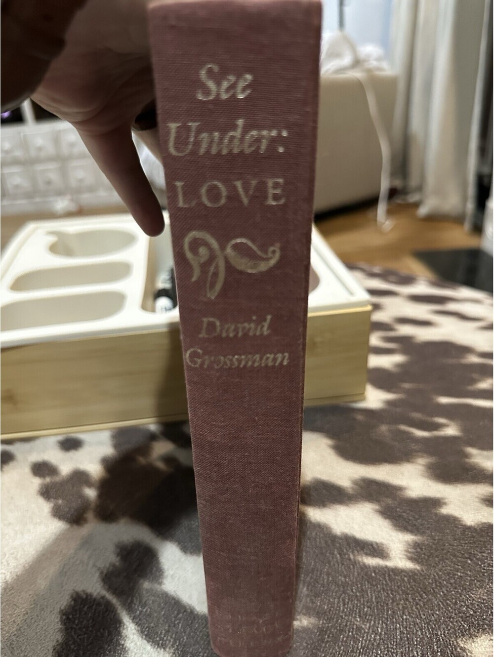 See Under Love David Grossman 1989 First Edition Hardcover Novel